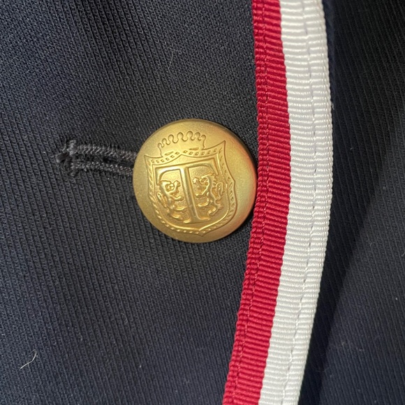 Talbots Trench Coat ASHLEY TWILL TAILORED COAT nautical size 16 New with tag - Picture 6 of 9